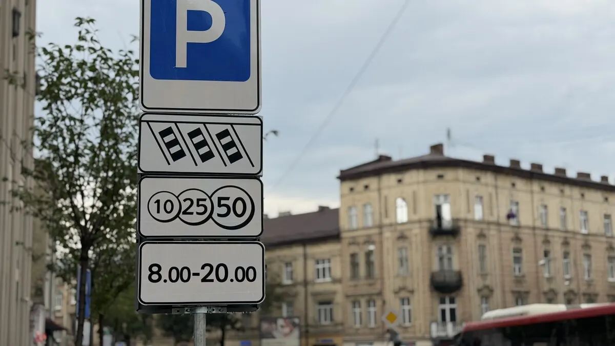 У Львові з 18 вересня запрацювали ще два платні паркінги