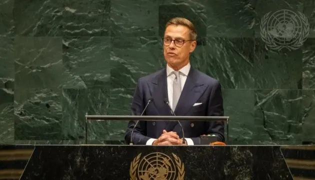 Стубб у ООН: війна в Україні визначає, чи діють правила у світі