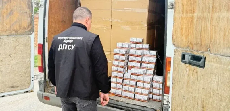 На Буковині вилучили контрабандні сигарети на понад мільйон гривень