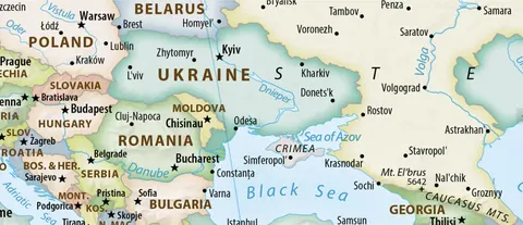Науседа вказав Гутеррішу на сірий Крим на новій карті ООН