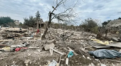 Обстріл Краматорська: зруйнований будинок і двоє загиблих