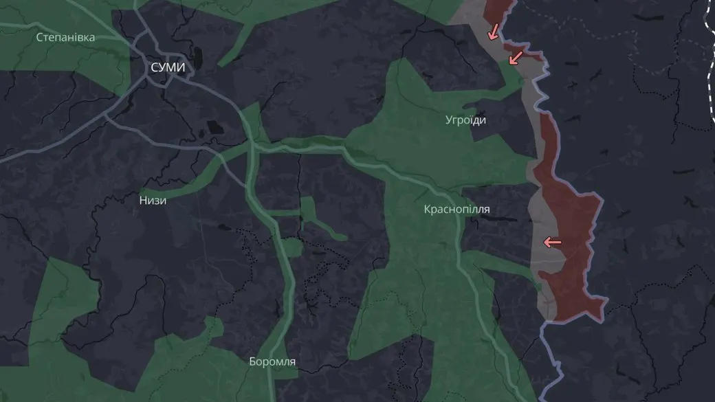 Росіяни втримують вузьку смугу вздовж кордону на Сумщині, — Трегубов