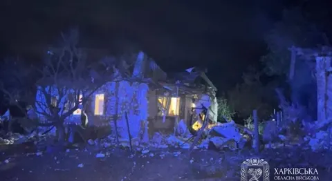 Нічний удар КАБом по Ізюму: поранень зазнали двоє дорослих і немовля