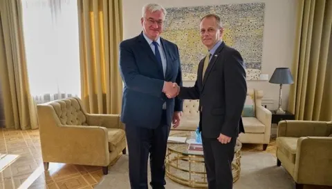 Сибіга зустрівся з новим тимчасовим повіреним США в Україні
