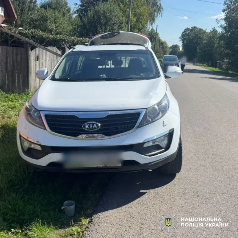 На Буковині водій збив 7-річну дівчинку, яка раптово вибігла на дорогу