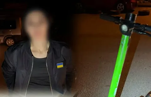 У Тернополі жінка втретє за рік сіла за кермо під дурманом — цього разу на електросамокаті