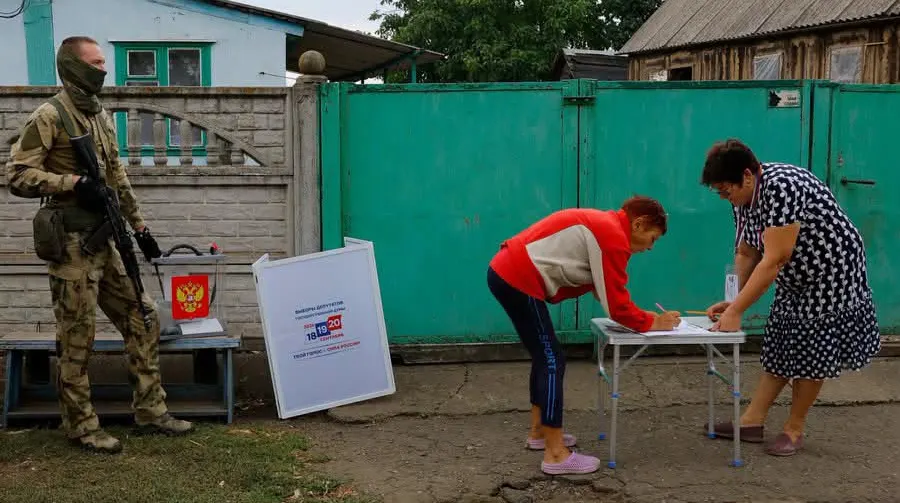 МЗС: російські "вибори" під дулами автоматів не мають жодної юридичної сили