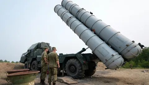 Під Керчю зафіксували позицію ЗРК С-300/С-400: дві пускові, радар і пункт управління