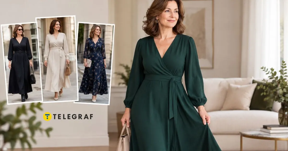 Міні відходить у тінь: довга атласна сукня з колекції Zara підкорює жінок 45–55 років