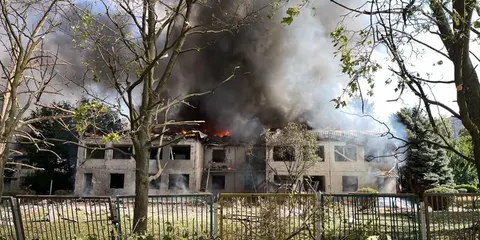 Краматорськ під двома ударами: загинула жінка, поранені люди, палала школа на 48