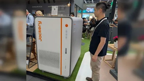 Jackery показала домашній акумулятор на 100 кВт·год вагою 1,5 тонни