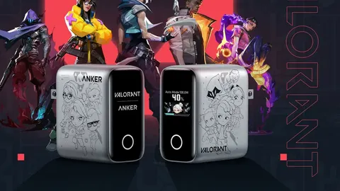 Anker випустила зарядку для ноутбуків із персонажами Valorant: обіцяє +40% до ресурсу батареї