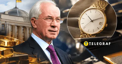 Золото за ціною брухту: скільки коштує годинник Omega, який носить Азаров