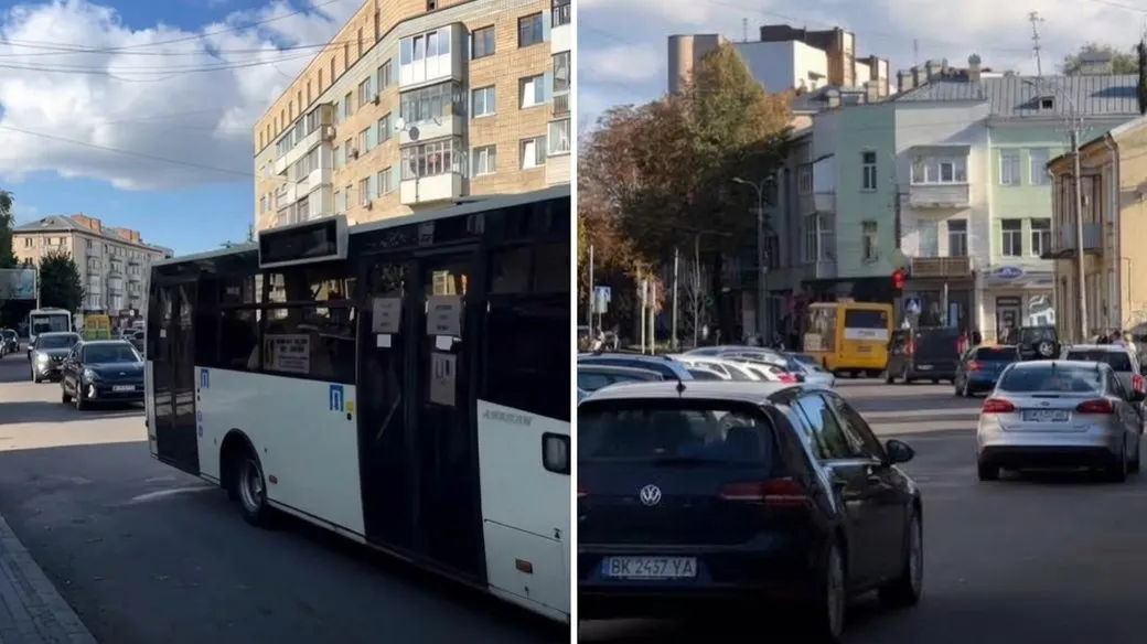 У Рівному на два тижні перекриють частину вулиці Чорновола: шість маршрутів змінять курс