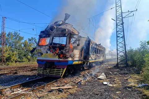 Харків і область під ударами: дрони по АЗС, будинках і залізниці