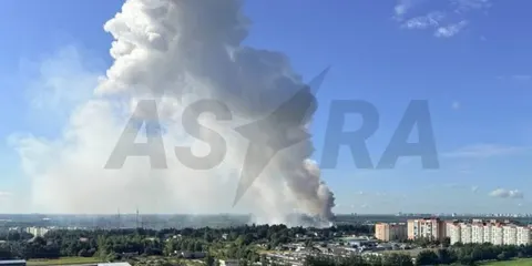 Під Санкт-Петербургом гримнув вибух: здійнялася масштабна пожежа