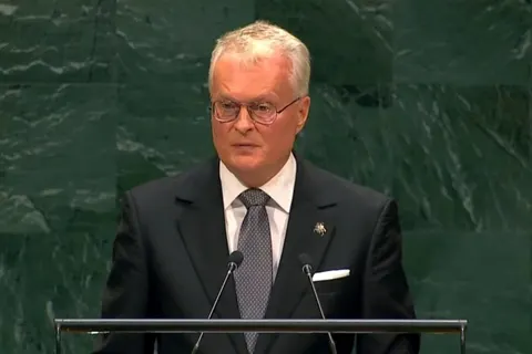 Науседа в ООН: Росія вже програла війну, але Україна ще має перемогти