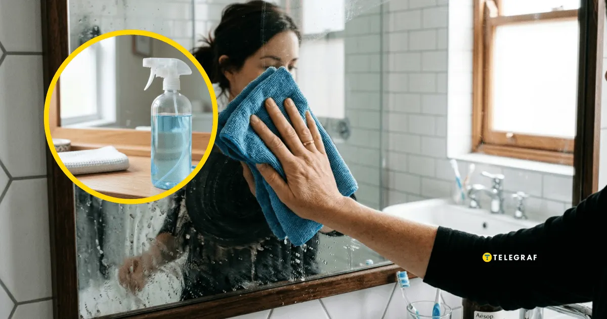 Крапля засобу для посуду і вода з оцтом: як зробити, щоб дзеркало у ванній не запотівало тижнями