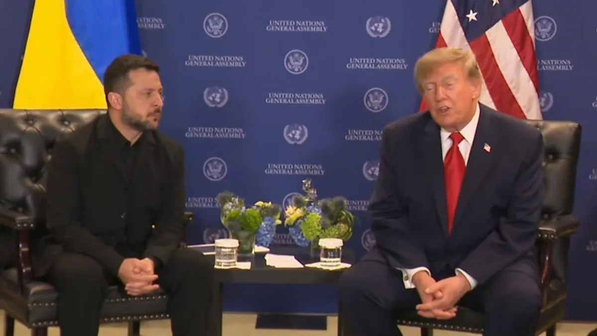 Зеленський у Нью-Йорку зустрівся з Трампом: війну треба закінчити до зими
