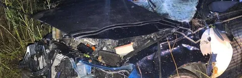 На Миколаївщині п'яний водій перекинув авто: 15-річна пасажирка у тяжкому стані