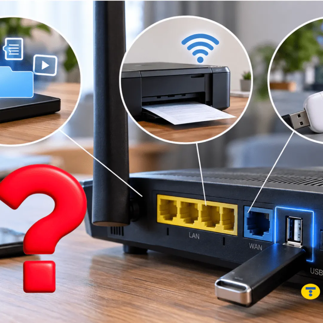 USB-порт на роутері: три функції, про які більшість не здогадується