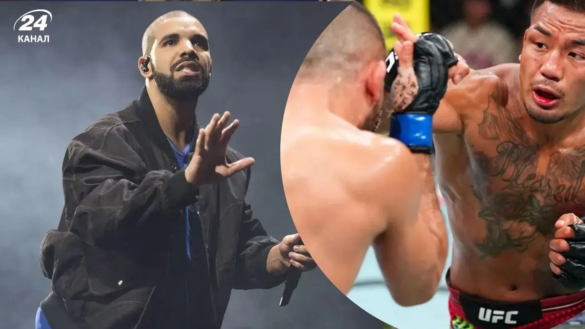 Дрейк поставив $650 тисяч на бій UFC — і несподівано виграв