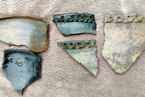 Дністер обмілів і відкрив затоплене село: кістка мамонта та наральник